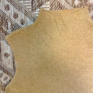 Tall Friendly | A New Day Mock Neck Sleeveless Sweater | Size Medium | Like New